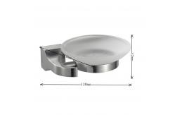 China Customized Wall Mount Soap Dish Holders Stainless Steel 304 Polished supplier