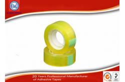 China Good Adhesion Clear Sellotape ,  Office Stationery Ruban BOPP Adhesive Tape supplier