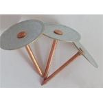 Copper Coated Steel CD Stud Welder Insulation Pins For Duct Lining Work for sale