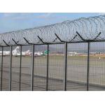 Anti Corrosion Welded Wire Mesh Fence 2.5m Height Pvc Coated For Airport for sale