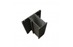 China T Shape Aluminium Door Frame Profile Electrophoresis Surface supplier