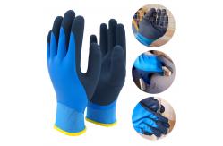 China 13 Gauge Dual Latex Coated Gloves Waterproof Abrasion Resistant For Tough Tasks supplier