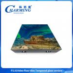 Customization P3.91 Video Panel Display SMD1921 Indoor And Outdoor Glass +Gob Cover+Iron Frame Sign Led Dance Floor For Rental for sale