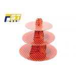Ink Water Printing Cardboard Cake Display Easy Carrying High Weight Capacity