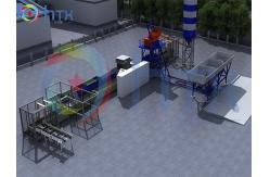 China Artificial Marble Making Machine Stone Slabs Production Line supplier