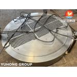 ASME SA516 Gr.70N Carbon Steel Stationary Tubesheet Heat Exchanger Parts for sale