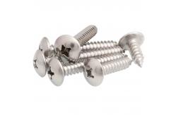 China SS304 316 Truss Pan Mushroom Umbrella Head Cross Wood Self Tapping Screw supplier