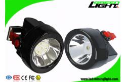 China Cordless Rechargeable LED Mining Lamp , Emergency Wireless Hard Hat Headlamp supplier