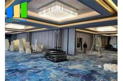 China Soundproof Partition Wall Sliding Folding Movable Partitions For Restaurant supplier