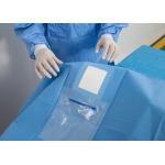 90x90cm 120x120cm Disposable Eye Drape Fenestration With Surgical Film for sale