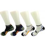 Black Adult Anti Slip Nylon Running Socks With Anti Foul Cotton Material for sale