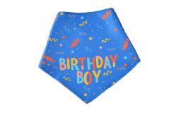 China Dog Birthday Stocked Occasion Bandana Bone Chew Toy Set Pet Custom Printed Bandanas supplier