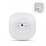 Tuya WIFI Smart Socket Power Outlet Brazil Standard Smart Floor Socket 16A 220V 127V 50Hz for sale