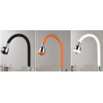 Kitchen Flexible Curving Wall Mounted CE Concealed Basin Mixer