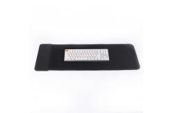 China Custom Waterproof Rubber RGB Gaming Mouse Pad Wireless Charging Desk Space supplier