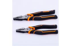 China 9inch Combination Steel Cable Cutting Wire Pliers With Induction Hardened Cutting Edges supplier