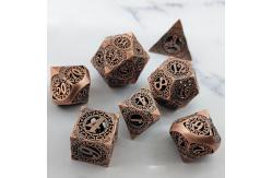 China Back To Metal Dice Set Kusalukono Multi Facial COC DND RPG Dice supplier