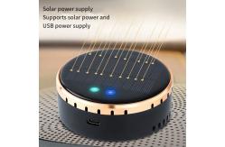 China Solar Air Purifier Solar-Powered Car Deodorizer Compact Design Odors Cleaner supplier