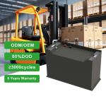 BMS Forklift Lithium Battery Lifepo4 Lithium Ion Batteries for Electric Forklift for sale