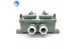 China Ip66 Double Waterproof Socket Box With Switch Synthetic Resin Marine supplier