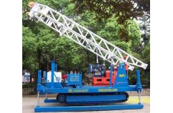 China Electric Core Drill Rig Machine 20KN Crawler Mounted For Blasting Engineering Hole supplier