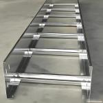 Ventilated Ladder Cable Tray Length 3m-6m for Optimal Airflow and Ventilation for sale