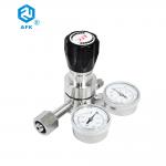 R11 Stainless Steel Double Gauge 600psi Nitrogen Pressure Regulator For High Purity Gas for sale