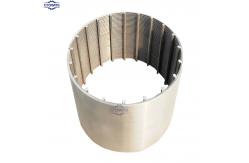 China 8 Wedge Wire wrapped Continuous Slot Screen for water well drilling supplier