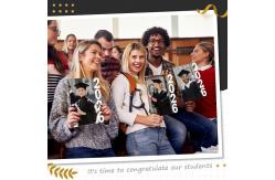 China Custom 2026 Photo Frame Sublimation MDF Photo Frame Personalized Graduation Picture Frames supplier