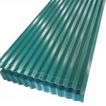 Wave Type Prepainted Corrugated Steel Sheets Colorful 750mm-1500mm Width for sale
