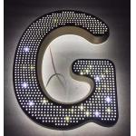 Waterproof LED Modules Wall Mounted Backlit 3d Acrylic Box Letters for sale