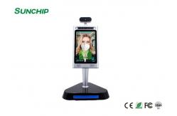 China AI 8 Face Scanner Non-contact face recognition thermometer terminal supplier