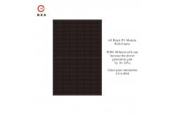 China Aluminium Frame PERC PV Module Monocrystalline Silicon Bifacial Solar System supplier