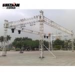 Square Aluminum Stage Truss System Electric Galvanized For Concert for sale