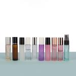 5ml 10ml 15ml Cosmetic Packaging Containers White Glass Skincare Bottle for sale