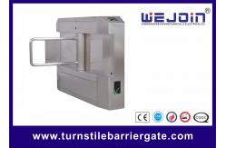 China Alarm Light  Swing Barrier Gate Systems For Control Passenger Flow supplier
