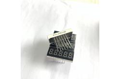 China Tn Monochrome 7 Segment LED Display 10mm Pixels Common Anode 8 Digital supplier