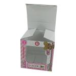 Custom Recycled Paper Window Packaging Box Printed for sale
