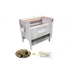 1000kg/H 1200mm Brush Roller Potatoes Peeling Equipment for sale