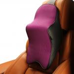 Memory Foam Car Neck Pillow - Neck Support Headrest Pillow - Lumbar Support for Car Two-in-One Back Seat Cushion  for sale