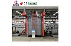 China Fully Automatic Rotational Shuttle Rotomolding Machine Short Cycle Time Control System PLC supplier