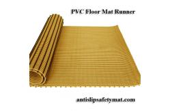 China Grid Commercial Carpet Runner PVC Drainage Mat 20 Inch Wide Rug Runner supplier