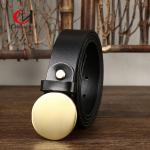 Smooth Standard Width Genuine Leather Belt 105cm First Layer Of Cowhide Superior Craftsmanship for sale