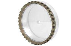 China Outer Segmented Metal Bonded Diamond Grinding Wheels For Glass Beveling Machine supplier