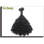 Unprocessed Funmi Human Raw Virgin Hair Extensions No Tangle No Shed Curly Hair