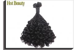 China Unprocessed Funmi Human Raw Virgin Hair Extensions No Tangle No Shed Curly Hair supplier