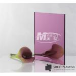 Flexible Mirror Sheet Roll Rose Gold Mirror Acrylic Sheet 4x8 for sale