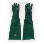 Automotive Industry Oil Resistant Gloves Green Color Long Service Life for sale