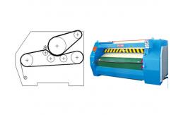China Automatic Needle Punched Felt Sammying Felt For Tannery Smooth Surface supplier