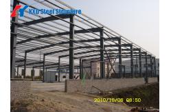 China Q235 Q345B Grade Steel Structure Construction With Welded Connection And Bolt Connection supplier